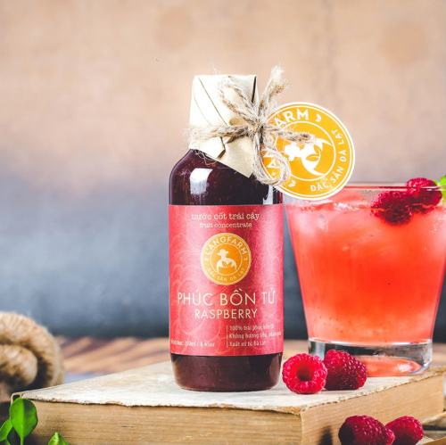 Nước cốt phúc bồn tử, 250ml, chai